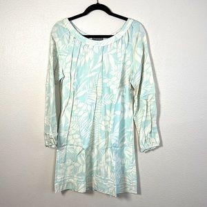 Tommy Bahama Silk Floral Dress Long Sleeves